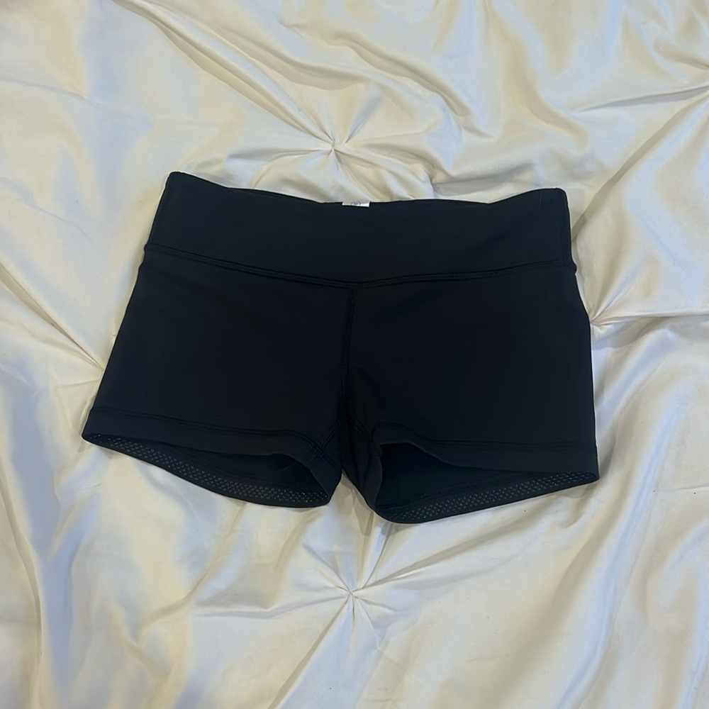 Ivivva Black Low-Rise Biker Shorts 2”